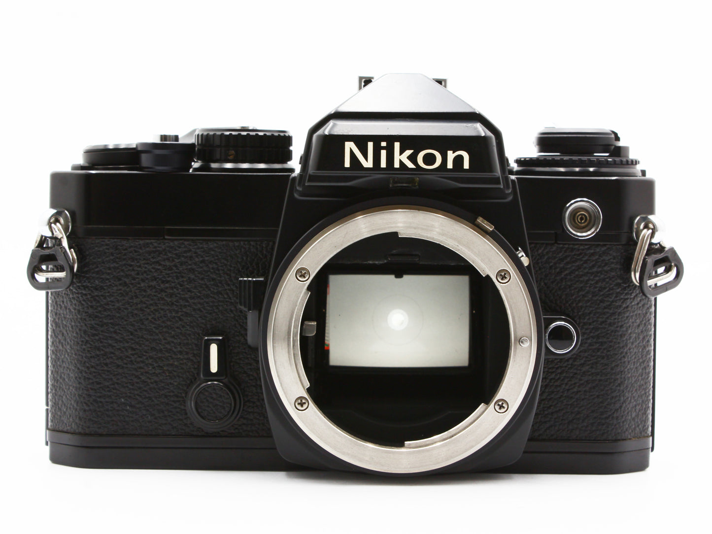 Nikon FE Black 35mm SLR Film Camera Nikkor N.C 24mm f/2.8 from Japan【Exc+4】