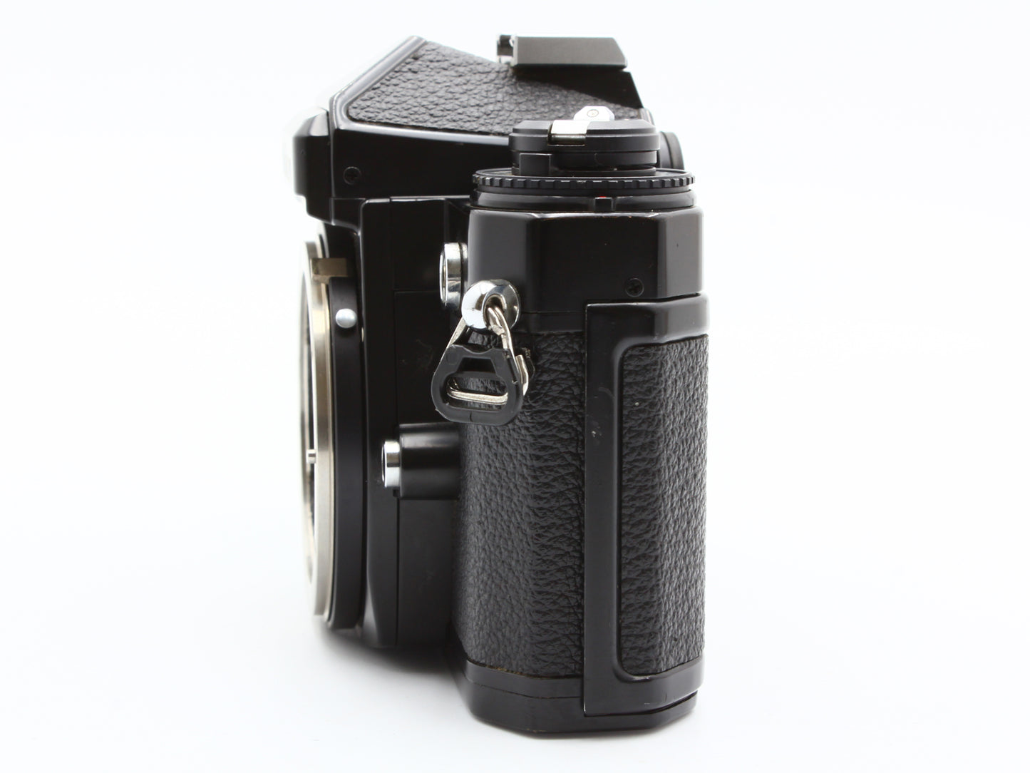 Nikon FE Black 35mm SLR Film Camera Nikkor N.C 24mm f/2.8 from Japan【Exc+4】