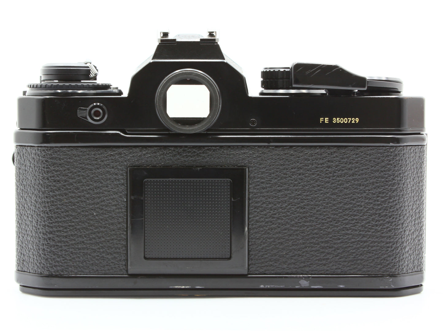 Nikon FE Black 35mm SLR Film Camera Nikkor N.C 24mm f/2.8 from Japan【Exc+4】