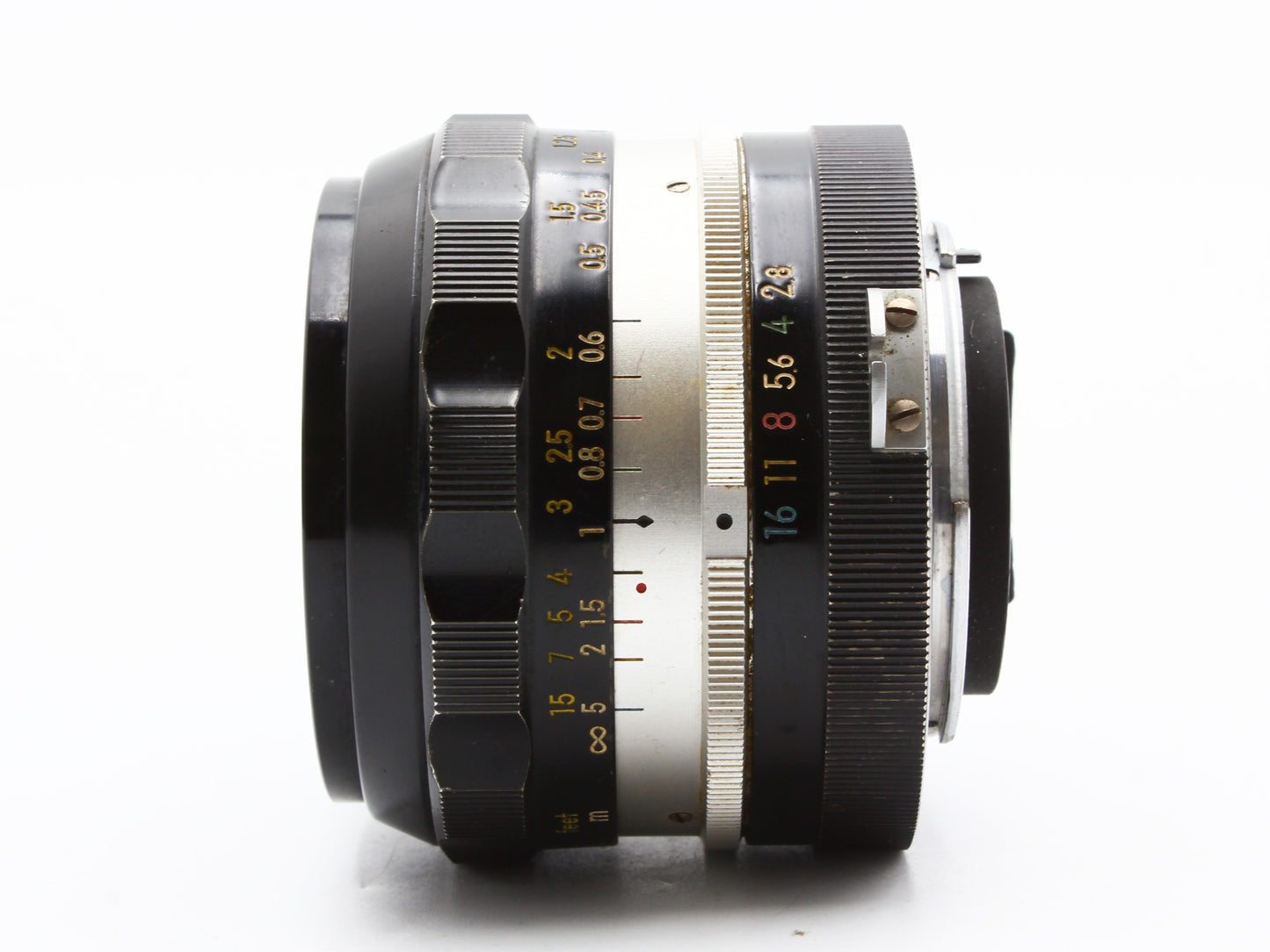 Nikon FE Black 35mm SLR Film Camera Nikkor N.C 24mm f/2.8 from Japan【Exc+4】