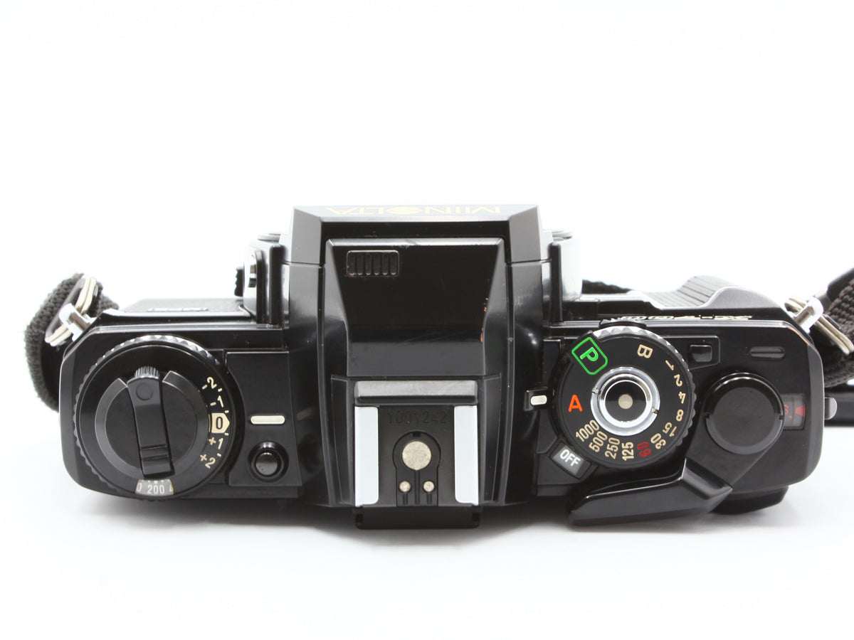 MINOLTA X-700 MPS Black SLR Film Camera MD ROKKOR 50mm f/1.7 Lens JAPAN【Exc+4】