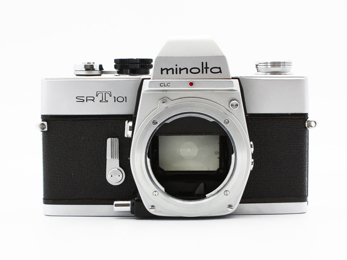 Minolta SRT-101 35mm SLR Film Camera MC ROKKOR PF 55mm f/1.7 Lens JAPAN【Exc+4】