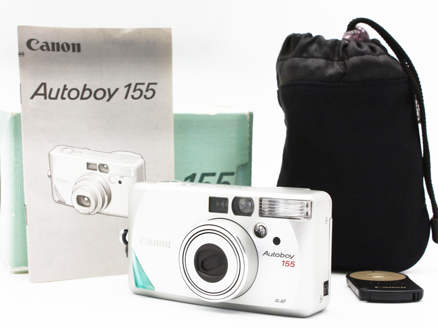 Canon Autoboy 155 35mm Point & Shoot Film Camera from JAPAN【As-is】