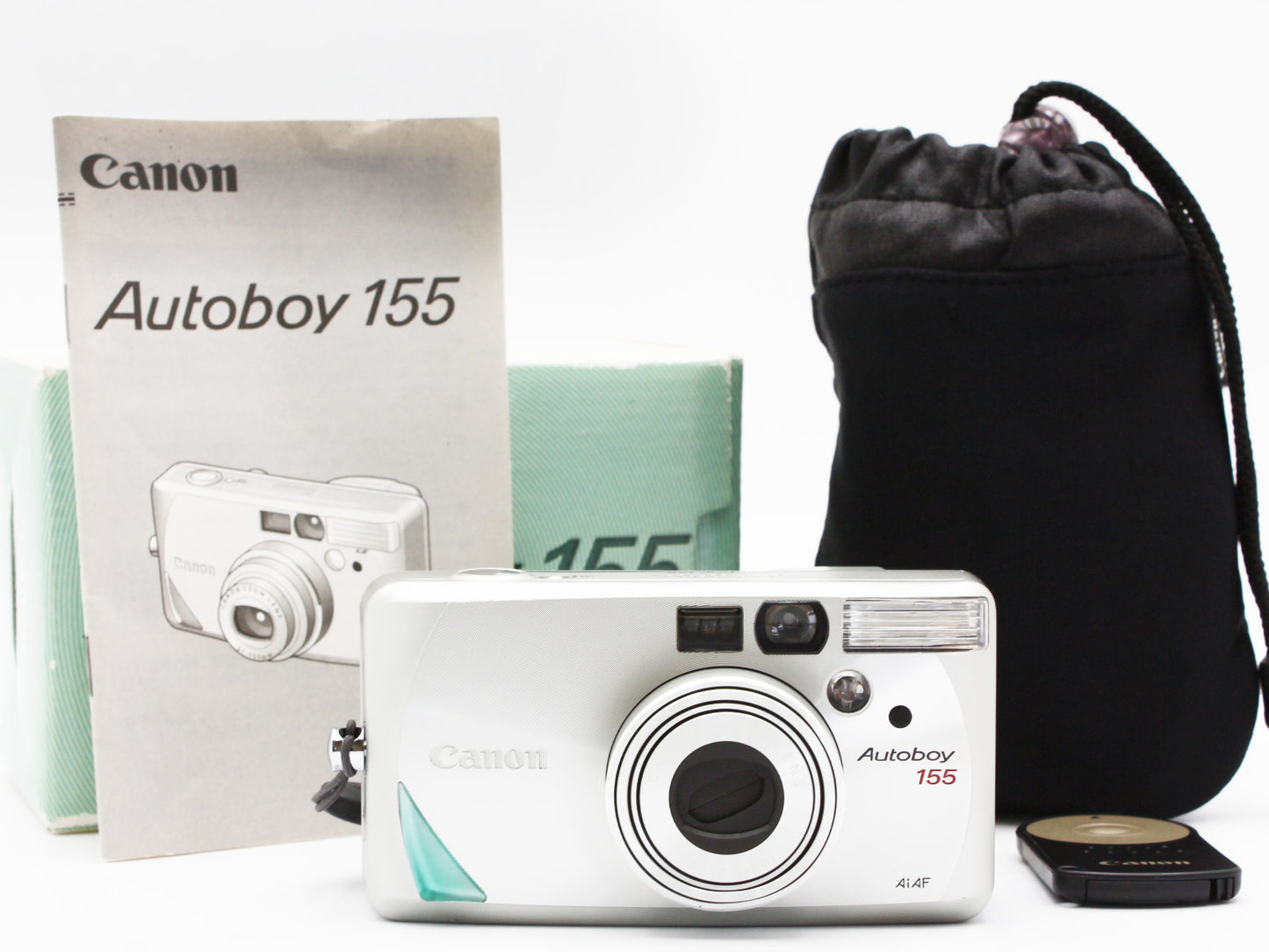 Canon Autoboy 155 35mm Point & Shoot Film Camera from JAPAN【As-is】
