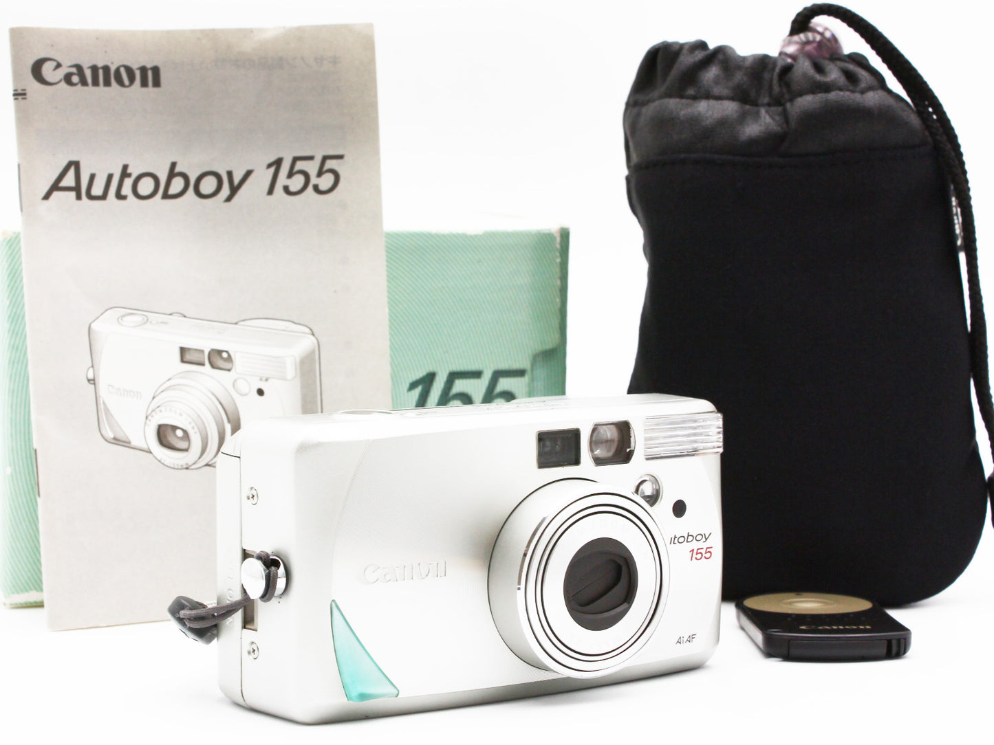 Canon Autoboy 155 35mm Point & Shoot Film Camera from JAPAN【As-is】