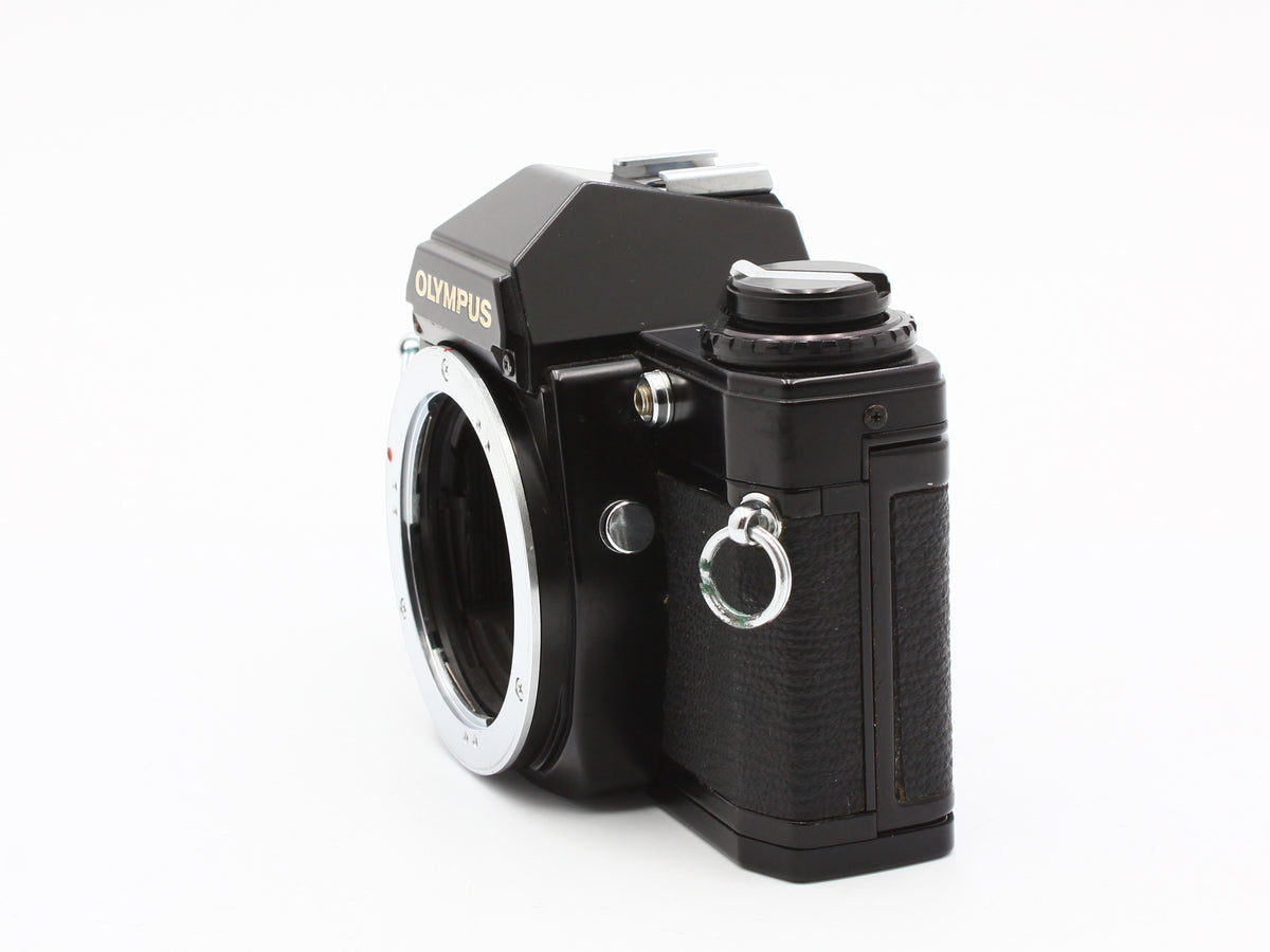 OLYMPUS OM10 SLR Film Camera E.Zuiko Auto-T 135mm f/3.5 Lens JAPAN【Exc+3】