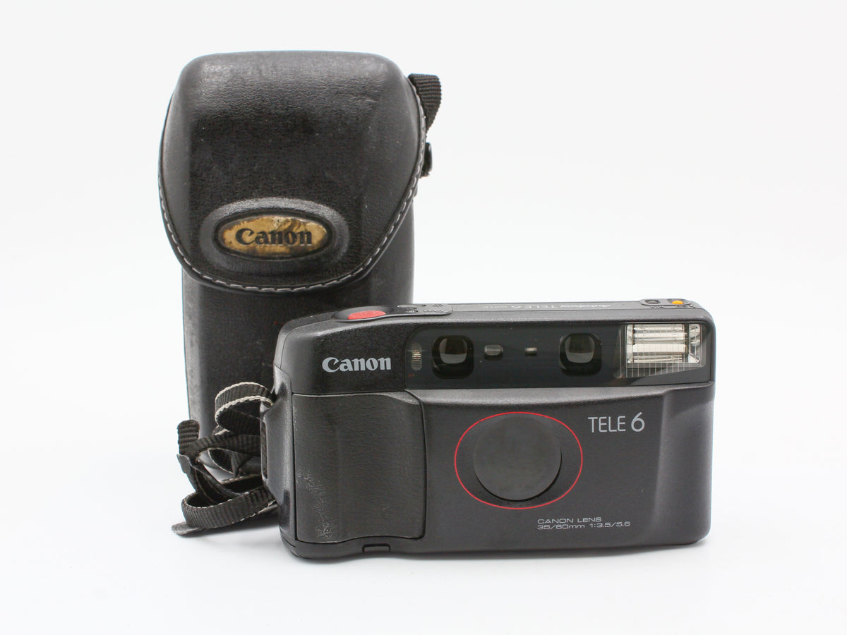 Canon Autoboy TELE6 DATE Point & Shoot 35mm Film Camera from JAPAN【Exc+5】