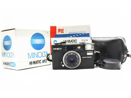 Minolta Hi-Matic AF2 Point & Shoot 35mm Film Camera from JAPAN【Exc+3】