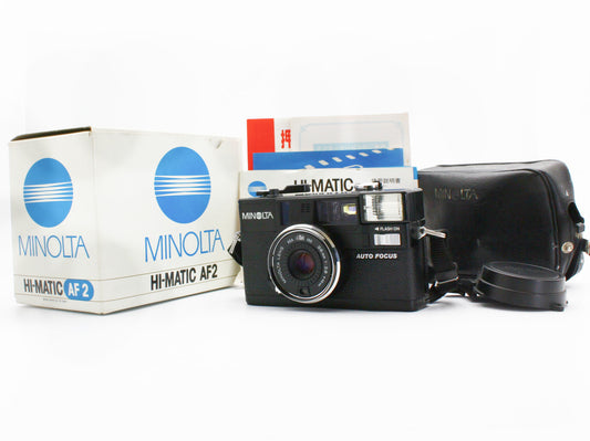 Minolta Hi-Matic AF2 Point & Shoot 35mm Film Camera from JAPAN【Exc+3】