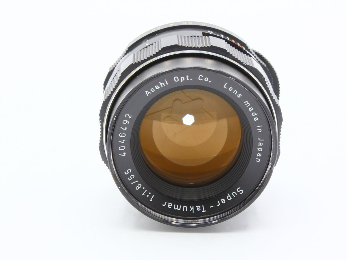 ASAHI PENTAX SL SLR Film Camera Super-Takumar 55mm f/1.8 Lens from JAPAN【Exc+5】