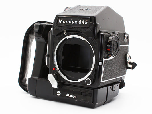 Mamiya M645 1000S Medium Format SLR Film Camera Body Grip from JAPAN【Exc+4】