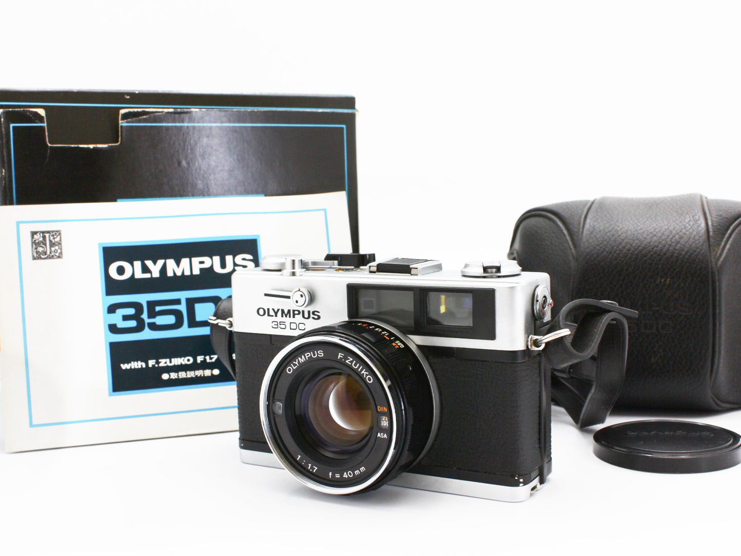 Olympus 35 DC Rangefinder 35mm Film Camera F.ZUIKO 40mm f/1.7 Lens JAPAN【Exc+5】