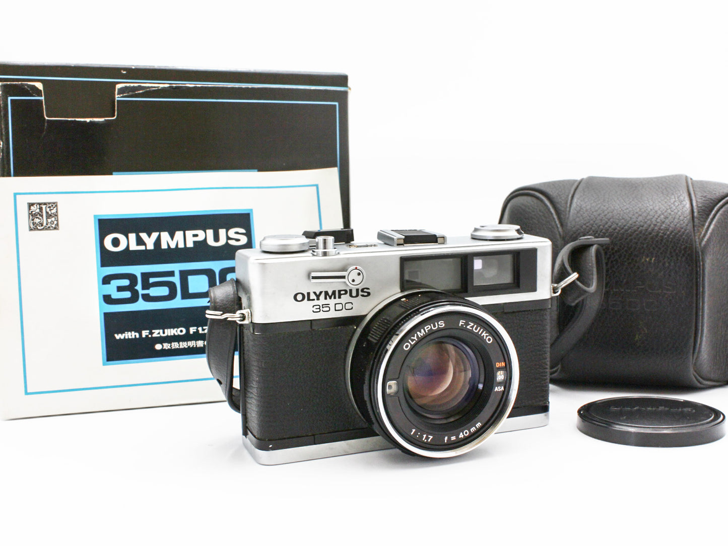 Olympus 35 DC Rangefinder 35mm Film Camera F.ZUIKO 40mm f/1.7 Lens JAPAN【Exc+5】