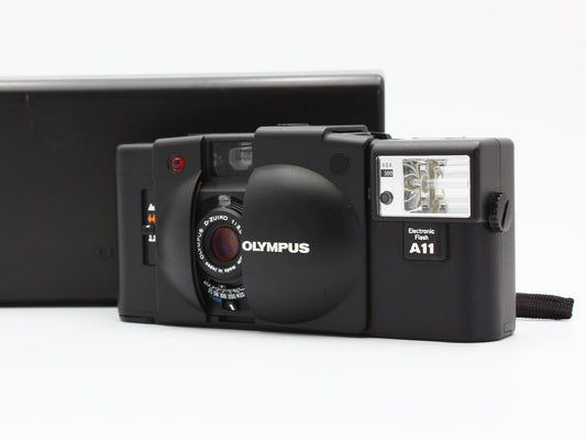 Olympus XA2 Point & Shoot 35mm Film Camera A11 Flash from JAPAN【Exc+4】