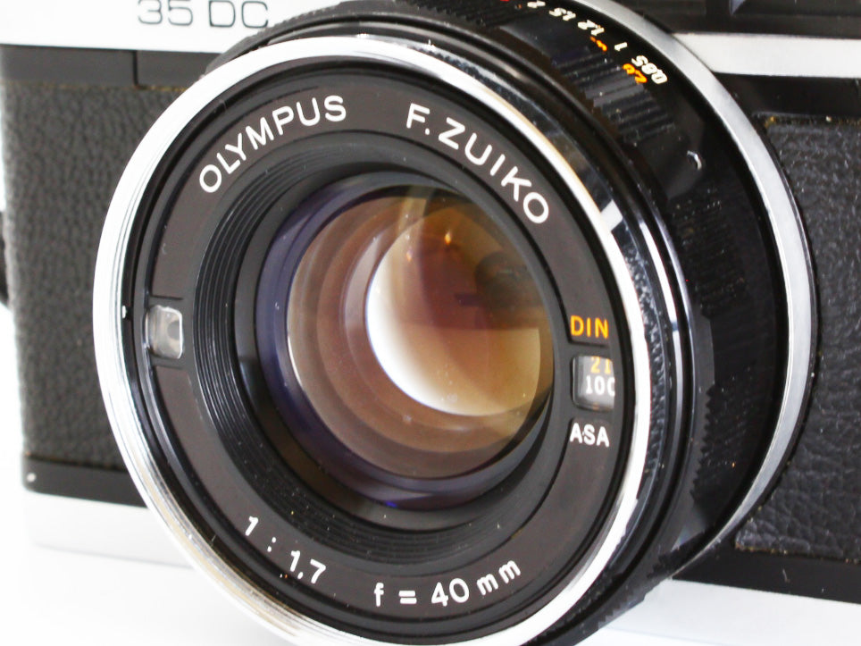 Olympus 35 DC Rangefinder 35mm Film Camera F.ZUIKO 40mm f/1.7 Lens JAPAN【Exc+5】