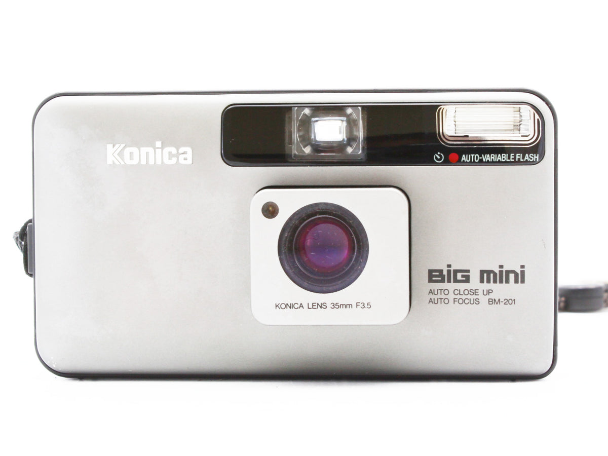 Konica Big Mini BM-201 Film Camera 35mm f/3.5 Lens from JAPAN【As-is】