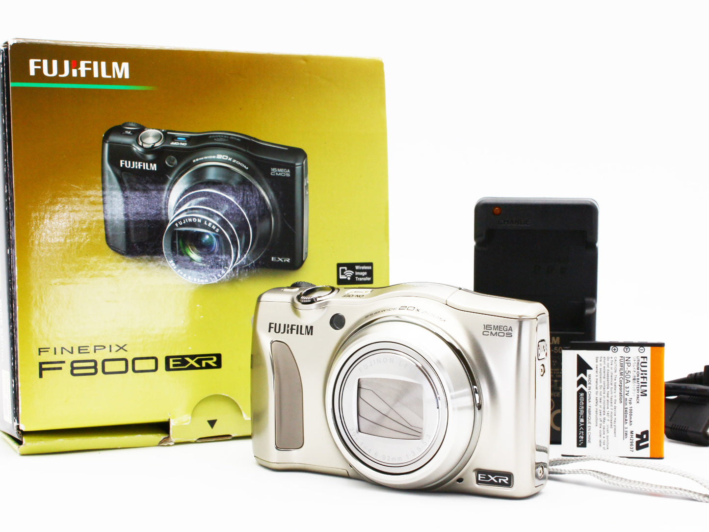 FUJIFILM FINEPIX F800EXR Digital Camera 16MP 20x Zoom Lens from JAPAN【Exc+5】