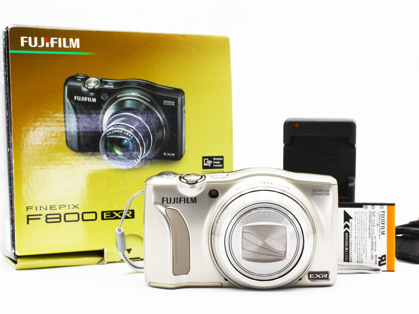 FUJIFILM FINEPIX F800EXR Digital Camera 16MP 20x Zoom Lens from JAPAN【Exc+5】