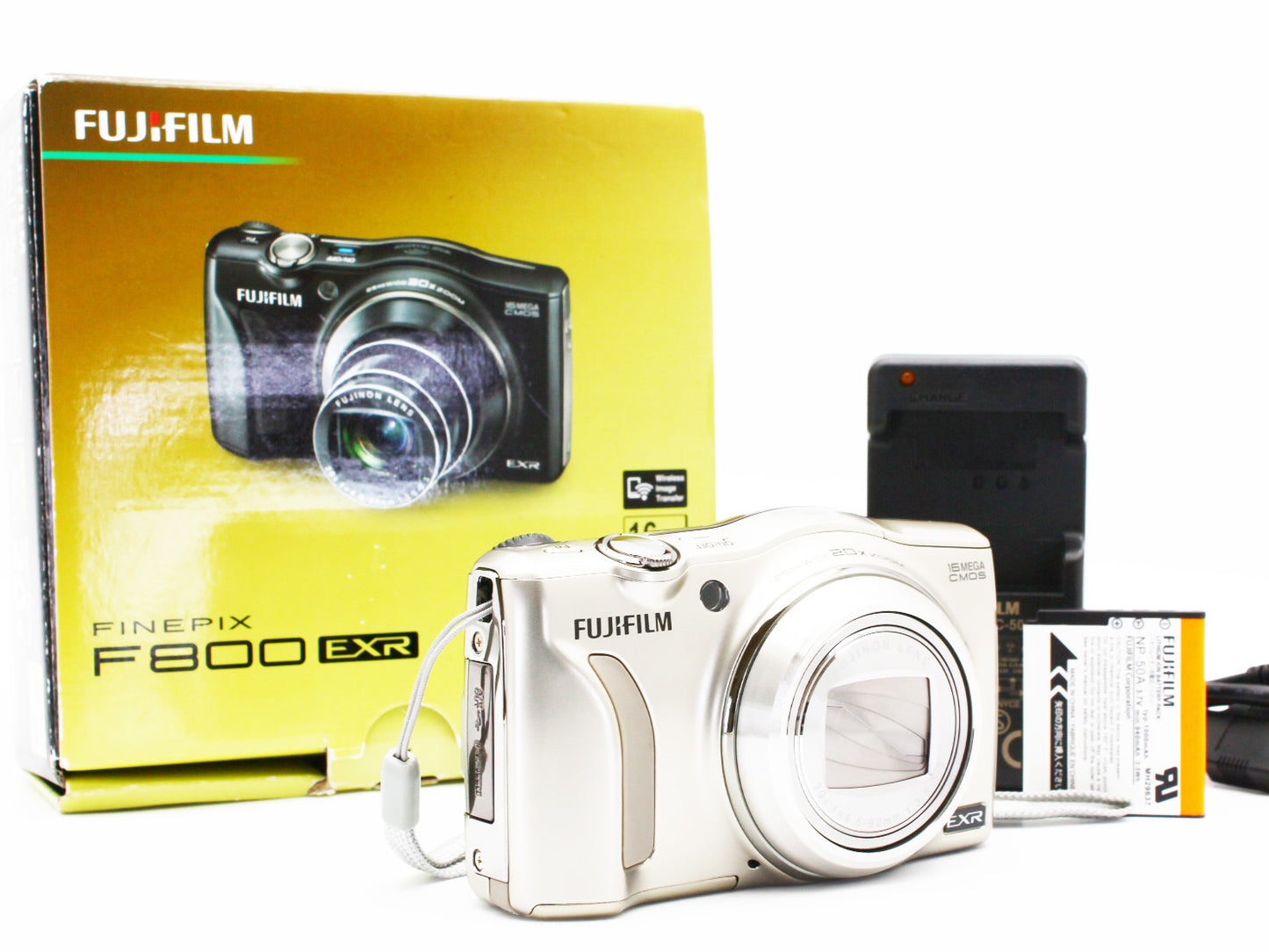 FUJIFILM FINEPIX F800EXR Digital Camera 16MP 20x Zoom Lens from JAPAN【Exc+5】