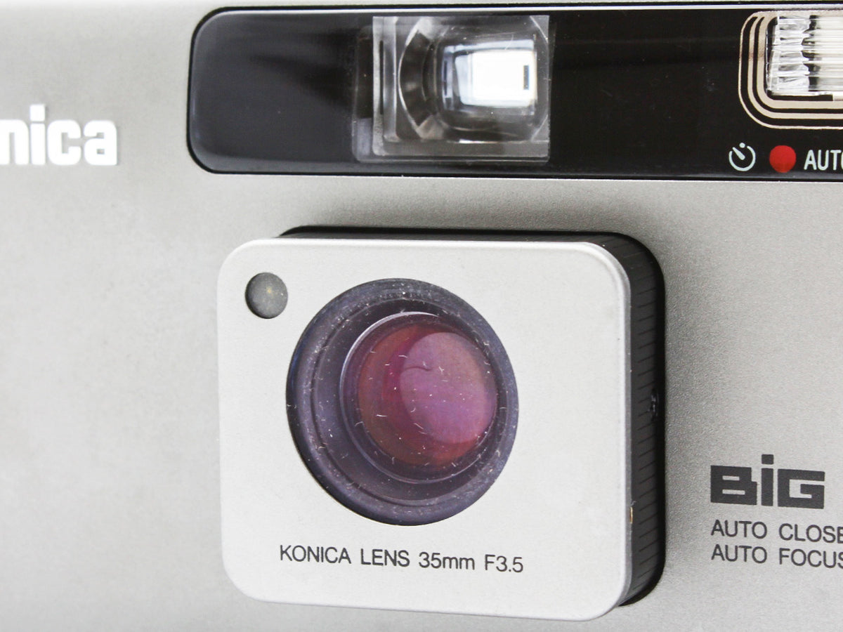 Konica Big Mini BM-201 Film Camera 35mm f/3.5 Lens from JAPAN【As-is】