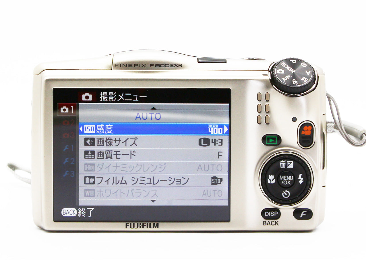 FUJIFILM FINEPIX F800EXR Digital Camera 16MP 20x Zoom Lens from JAPAN【Exc+5】