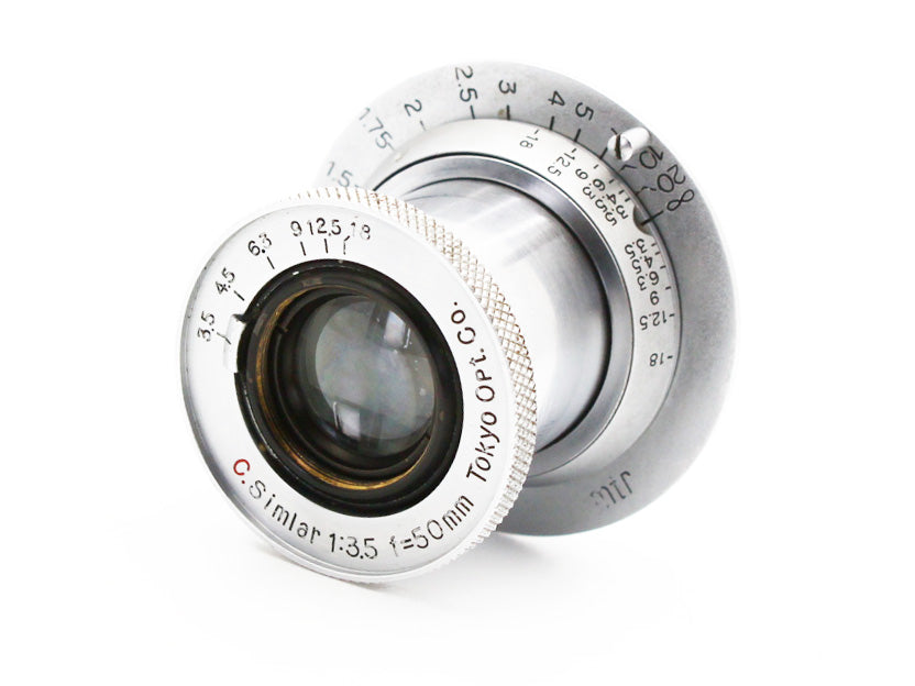 C Simlar 5cm 50mm F/3.5 Tokyo Opt Co LTM39 Leica Lens from JAPAN【Exc+4】