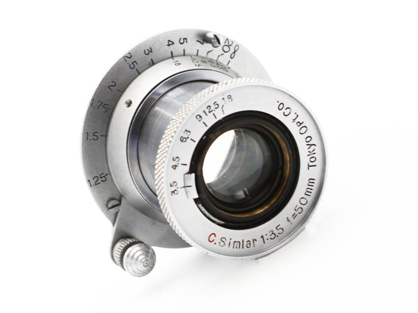 C Simlar 5cm 50mm F/3.5 Tokyo Opt Co LTM39 Leica Lens from JAPAN【Exc+4】