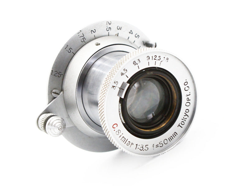 C Simlar 5cm 50mm F/3.5 Tokyo Opt Co LTM39 Leica Lens from JAPAN【Exc+4】