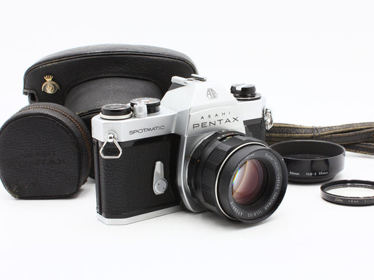 ASAHI PENTAX SPOTMATIC SP II SMC TAKUMAR 55mm f/1.8 Lens from JAPAN【Exc+4】