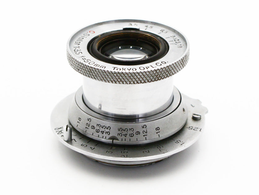 C Simlar 5cm 50mm F/3.5 Tokyo Opt Co LTM39 Leica Lens from JAPAN【Exc+4】