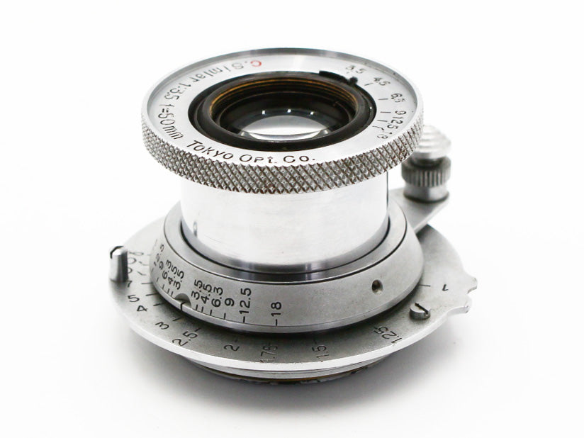 C Simlar 5cm 50mm F/3.5 Tokyo Opt Co LTM39 Leica Lens from JAPAN【Exc+4】