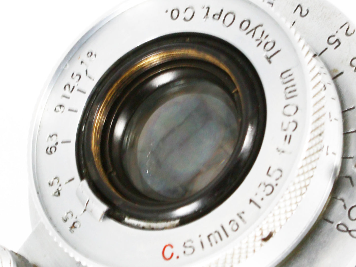 C Simlar 5cm 50mm F/3.5 Tokyo Opt Co LTM39 Leica Lens from JAPAN【Exc+4】