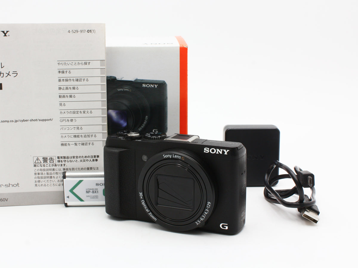 SONY Cyber-shot DSC-HX60V Digital Camera Optical Zoom Lens from JAPAN【Near Mint】