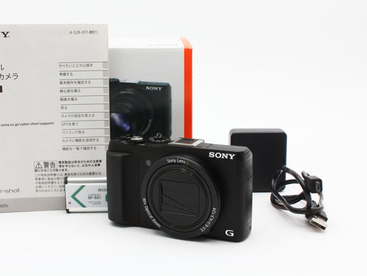 SONY Cyber-shot DSC-HX60V Digital Camera Optical Zoom Lens from JAPAN【Near Mint】