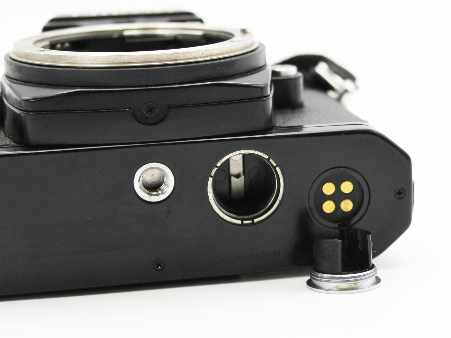 Nikon FE Black 35mm Film Camera Ai Nikkor 50mm f/1.4 Lens from JAPAN【Very Good】