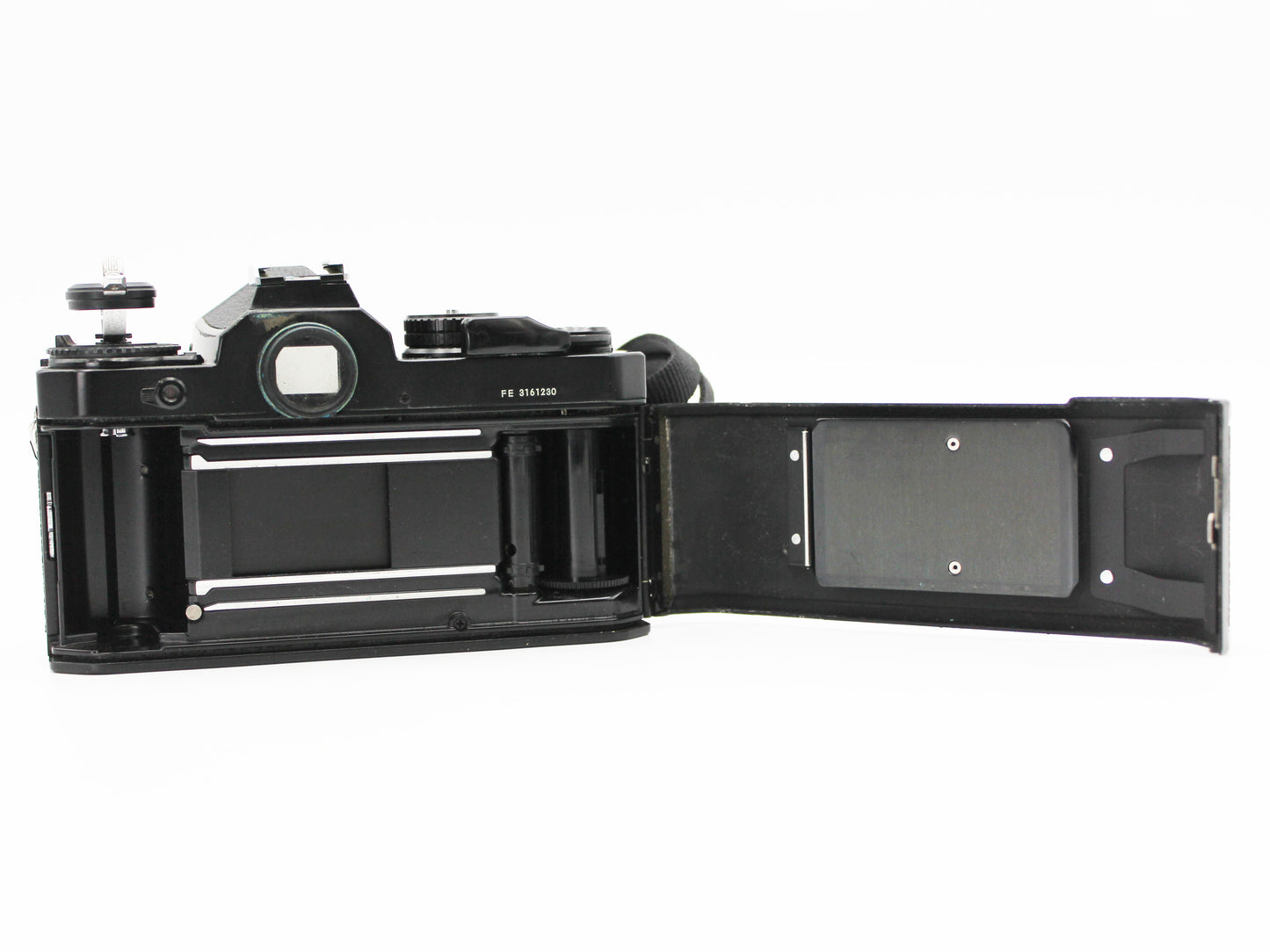 Nikon FE Black 35mm Film Camera Ai Nikkor 50mm f/1.4 Lens from JAPAN【Very Good】