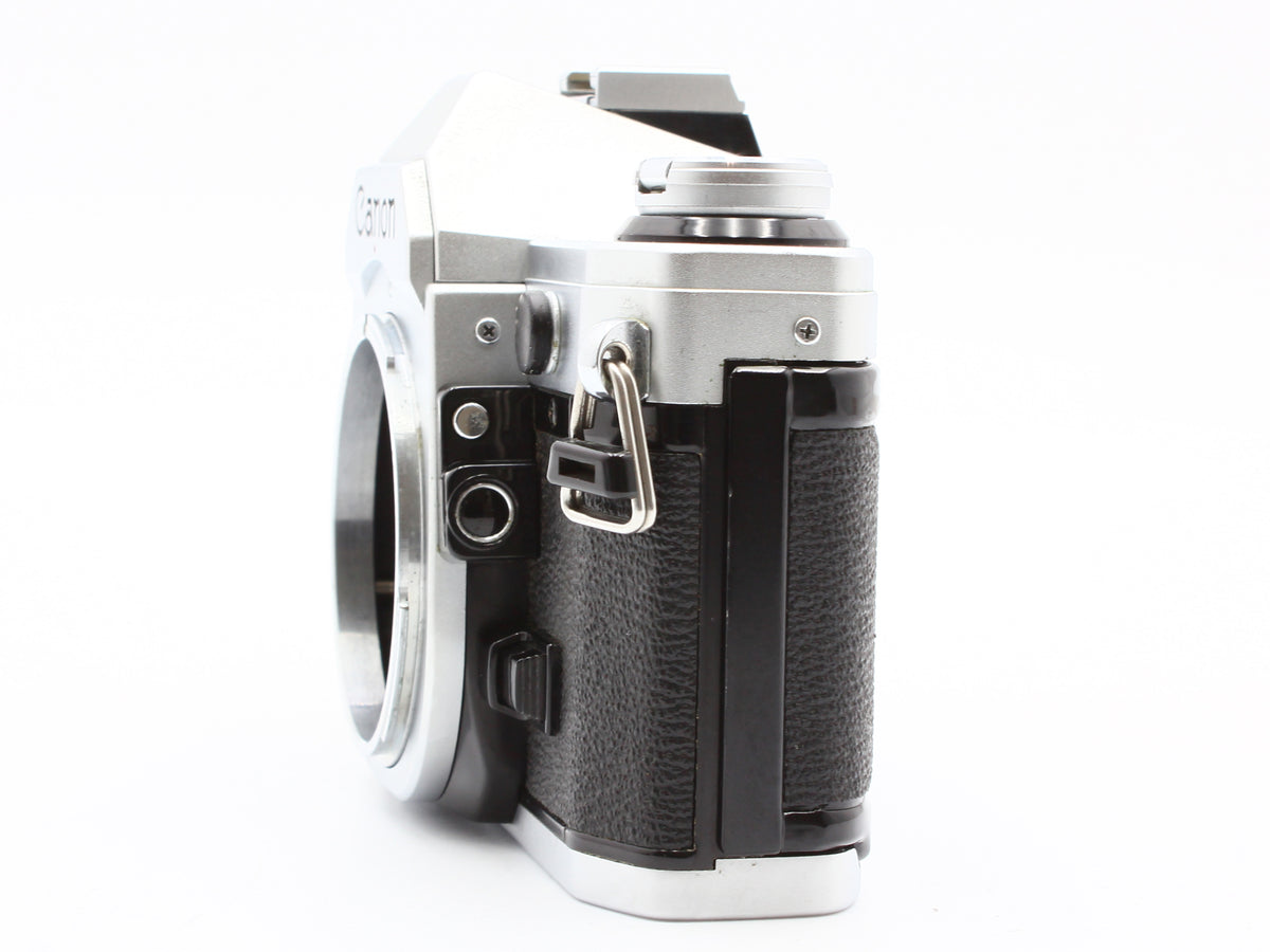 Canon AE-1 Silver Film Camera FL 50mm f/1.4 Prime Lens from JAPAN【Exc+4】