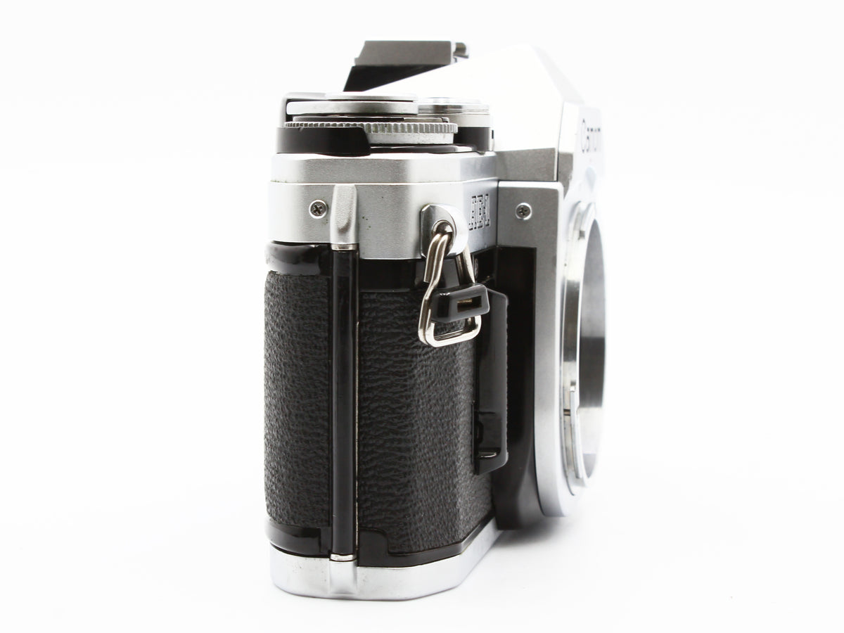 Canon AE-1 Silver Film Camera FL 50mm f/1.4 Prime Lens from JAPAN【Exc+4】