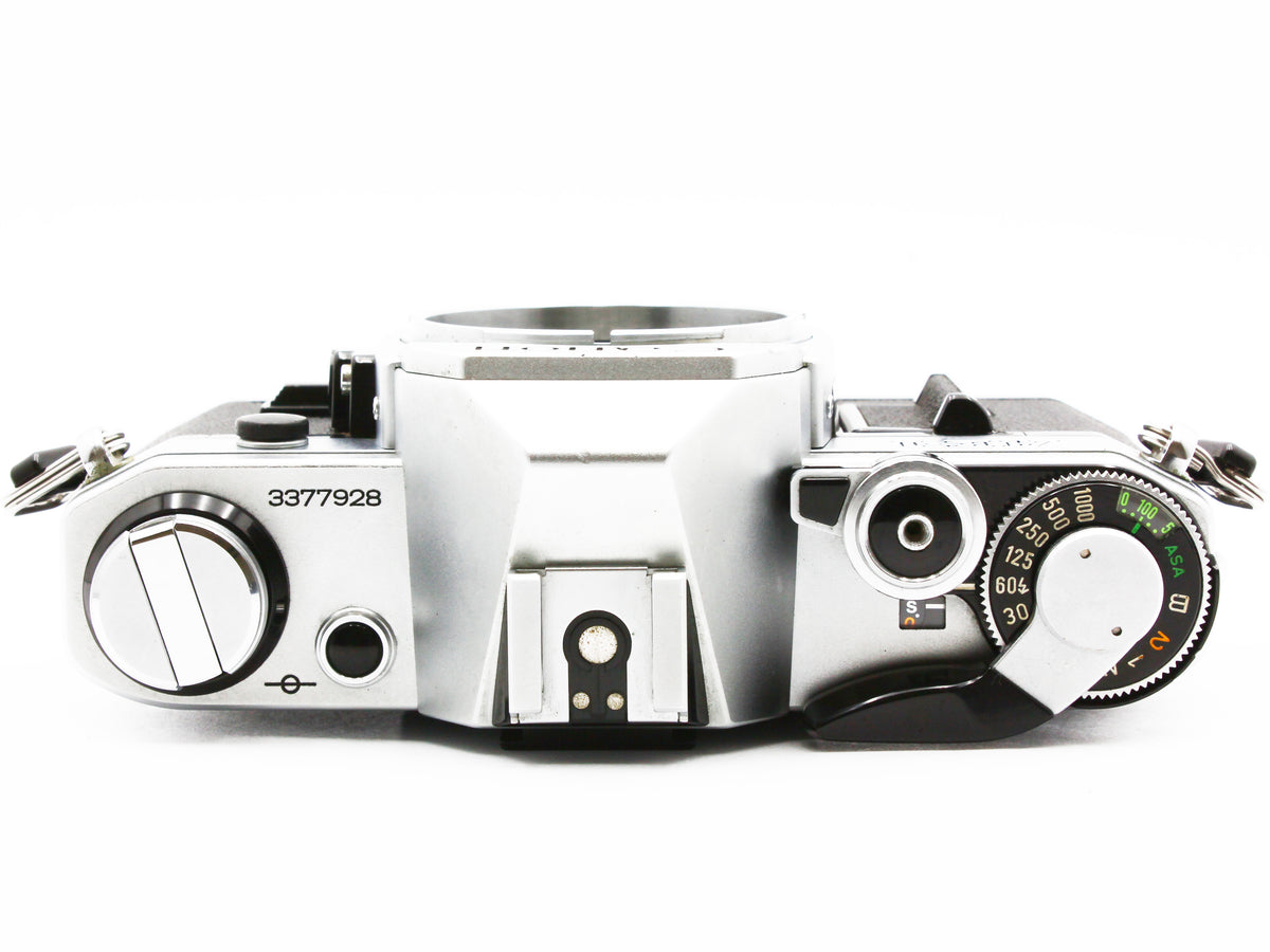 Canon AE-1 Silver Film Camera FL 50mm f/1.4 Prime Lens from JAPAN【Exc+4】