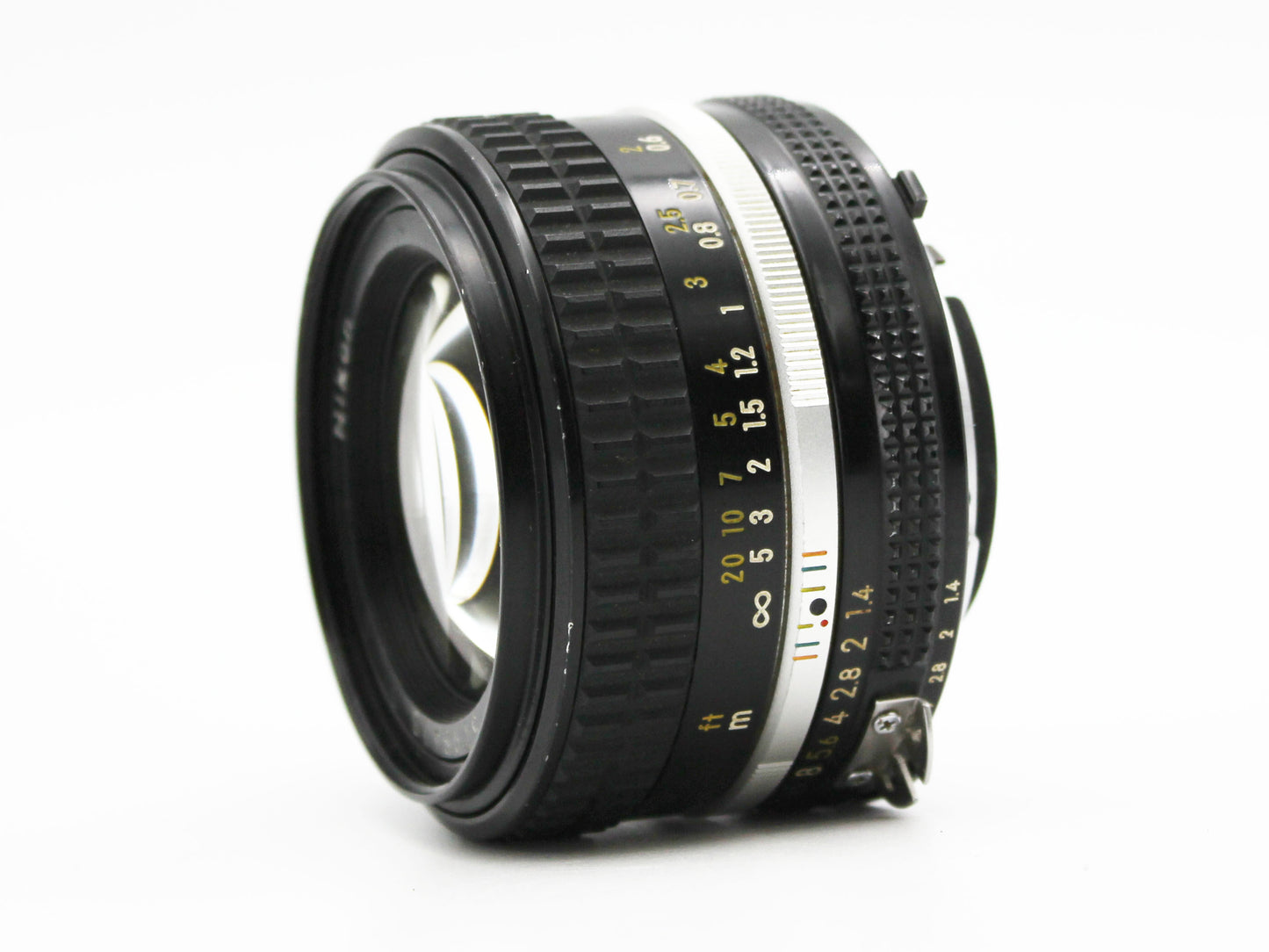Nikon FE Black 35mm Film Camera Ai Nikkor 50mm f/1.4 Lens from JAPAN【Very Good】