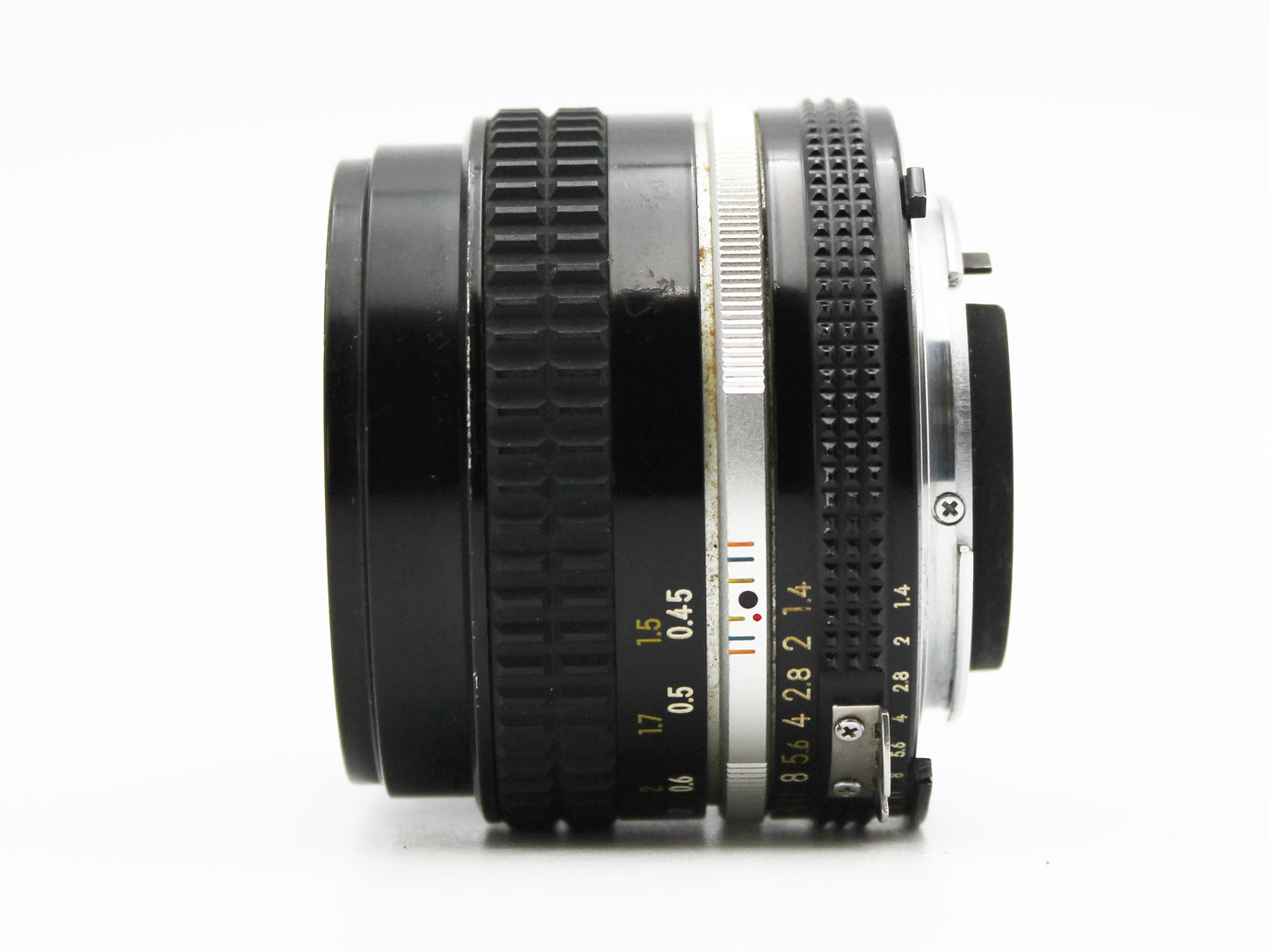 Nikon FE Black 35mm Film Camera Ai Nikkor 50mm f/1.4 Lens from JAPAN【Very Good】