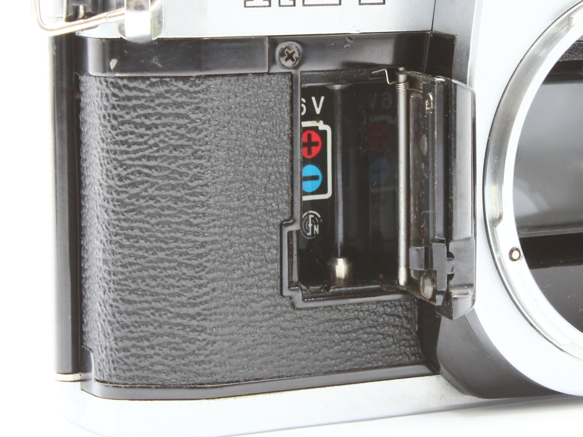 Canon AE-1 Silver Film Camera FL 50mm f/1.4 Prime Lens from JAPAN【Exc+4】