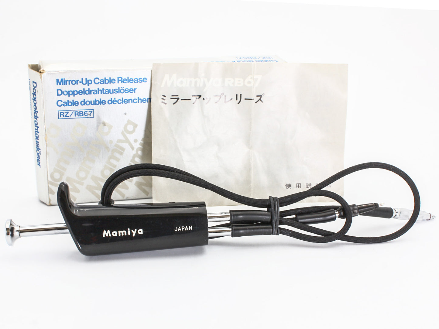 Mamiya Mirror Up Cable Release for RZ67 RB67 Medium Format Camera JAPAN【Exc+5】