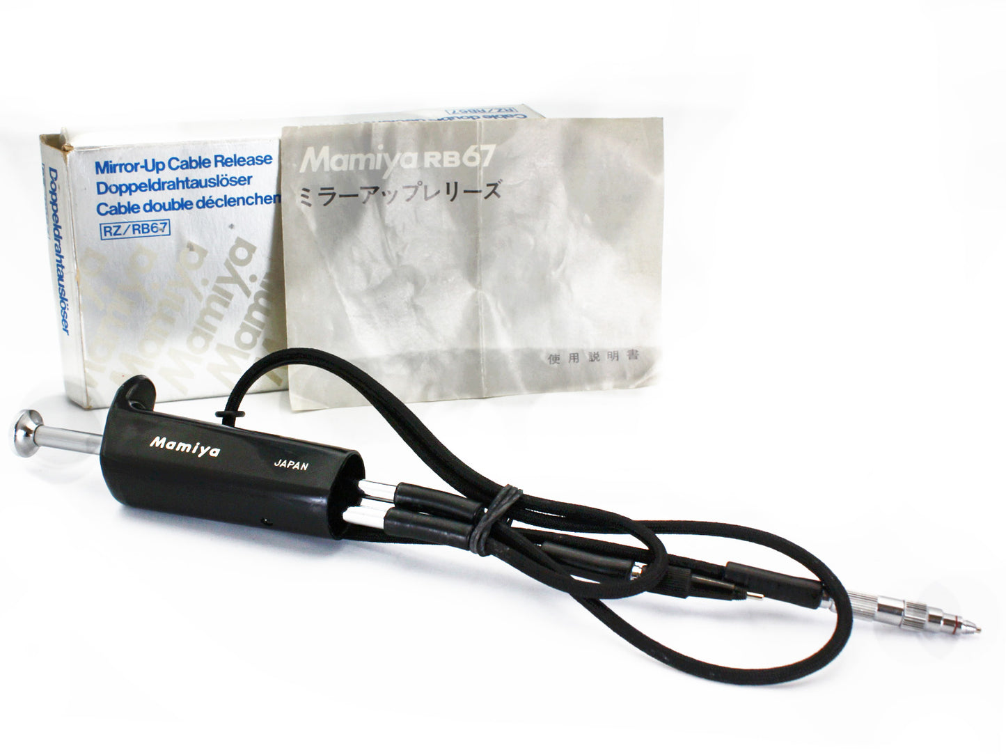 Mamiya Mirror Up Cable Release for RZ67 RB67 Medium Format Camera JAPAN【Exc+5】