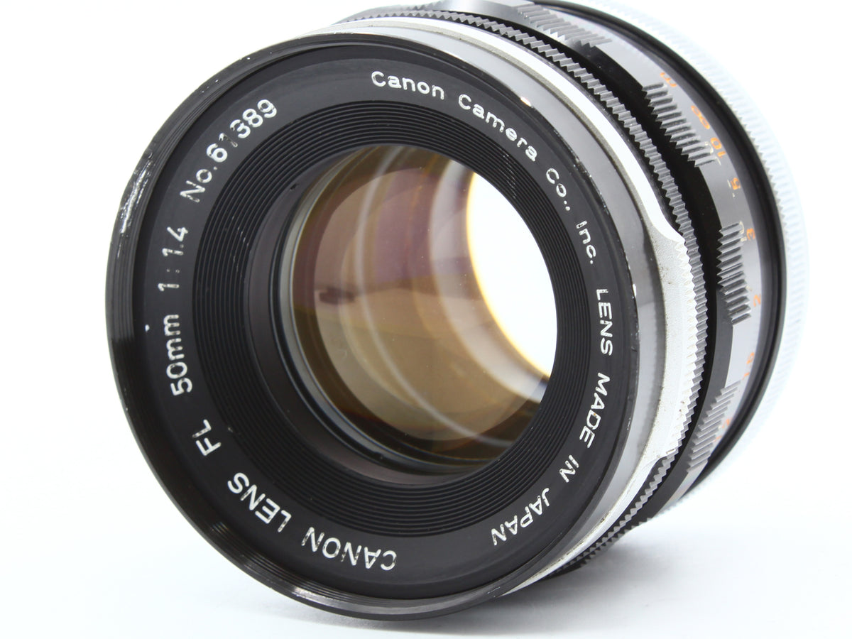 Canon AE-1 Silver Film Camera FL 50mm f/1.4 Prime Lens from JAPAN【Exc+4】