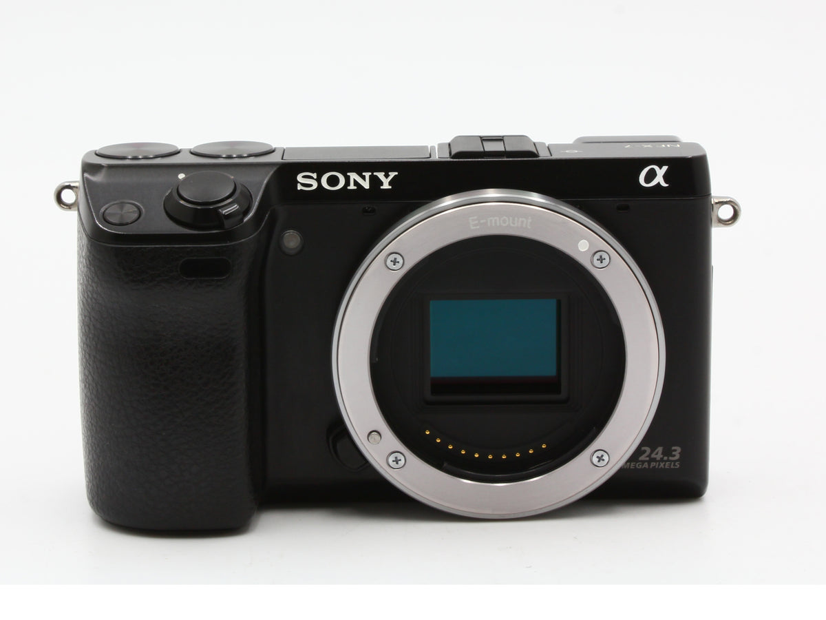 SONY NEX-7 24.3MP Digital Camera 18-55mm f/3.5-5.6 Lens from JAPAN【Exc+4】
