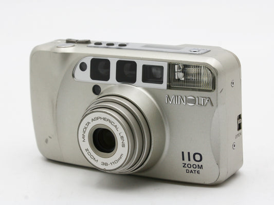 MINOLTA 110 ZOOM DATE Point & Shoot 35mm Film Camera from JAPAN【Exc+5】