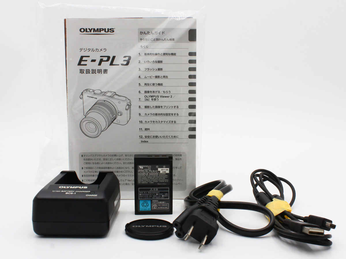 OLYMPUS PEN Life E-PL3 Digital Camera 14-42mm f/3.5-5.6 ⅡR Lens JAPAN【Exc+4】