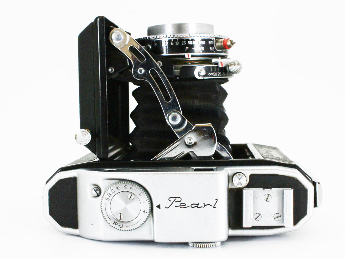 KONICA Pearl 6x4.5 Medium Format Camera Hexar 75mm f/4.5 Lens JAPAN【Very Good】
