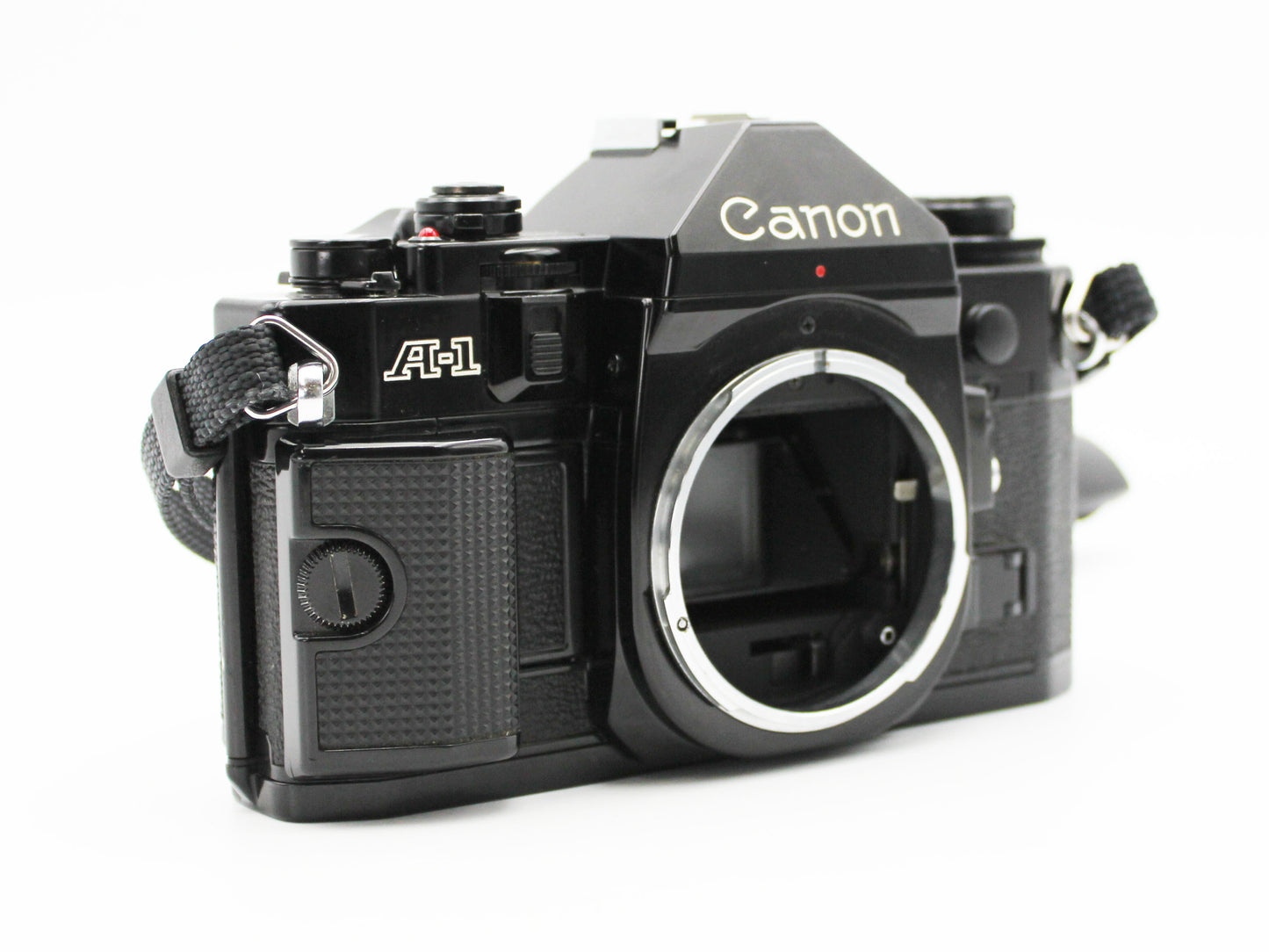 Canon A-1 SLR Black Body 35mm Film Camera Power Winder A from JAPAN【Very Good】